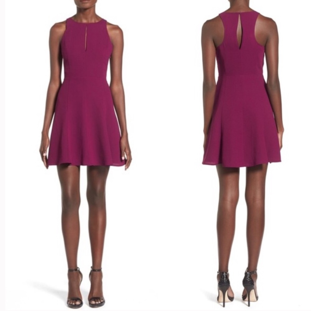 Sleeveless cutout dress